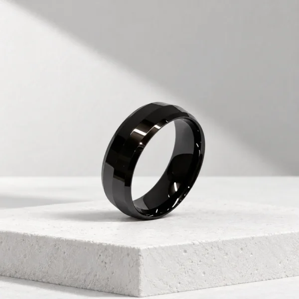 Tungsten Band · Black, BG020
