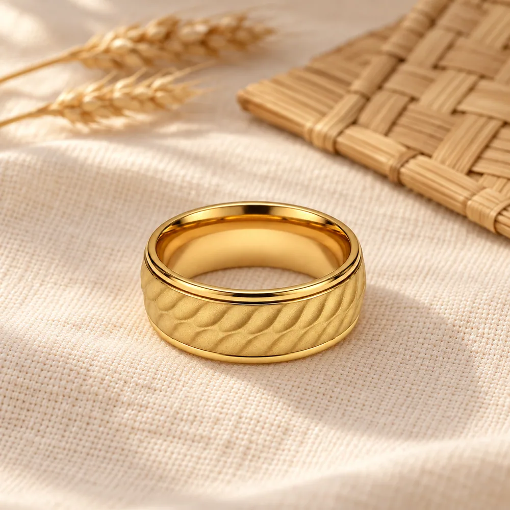 Titanium Band · Gold