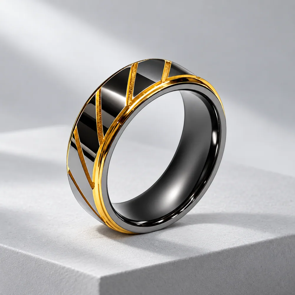 Tungsten Band · Silver