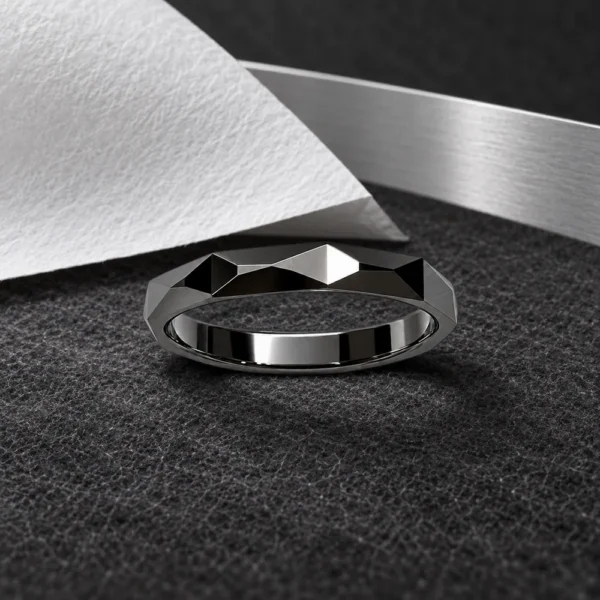 Tungsten Band · Silver, BG032