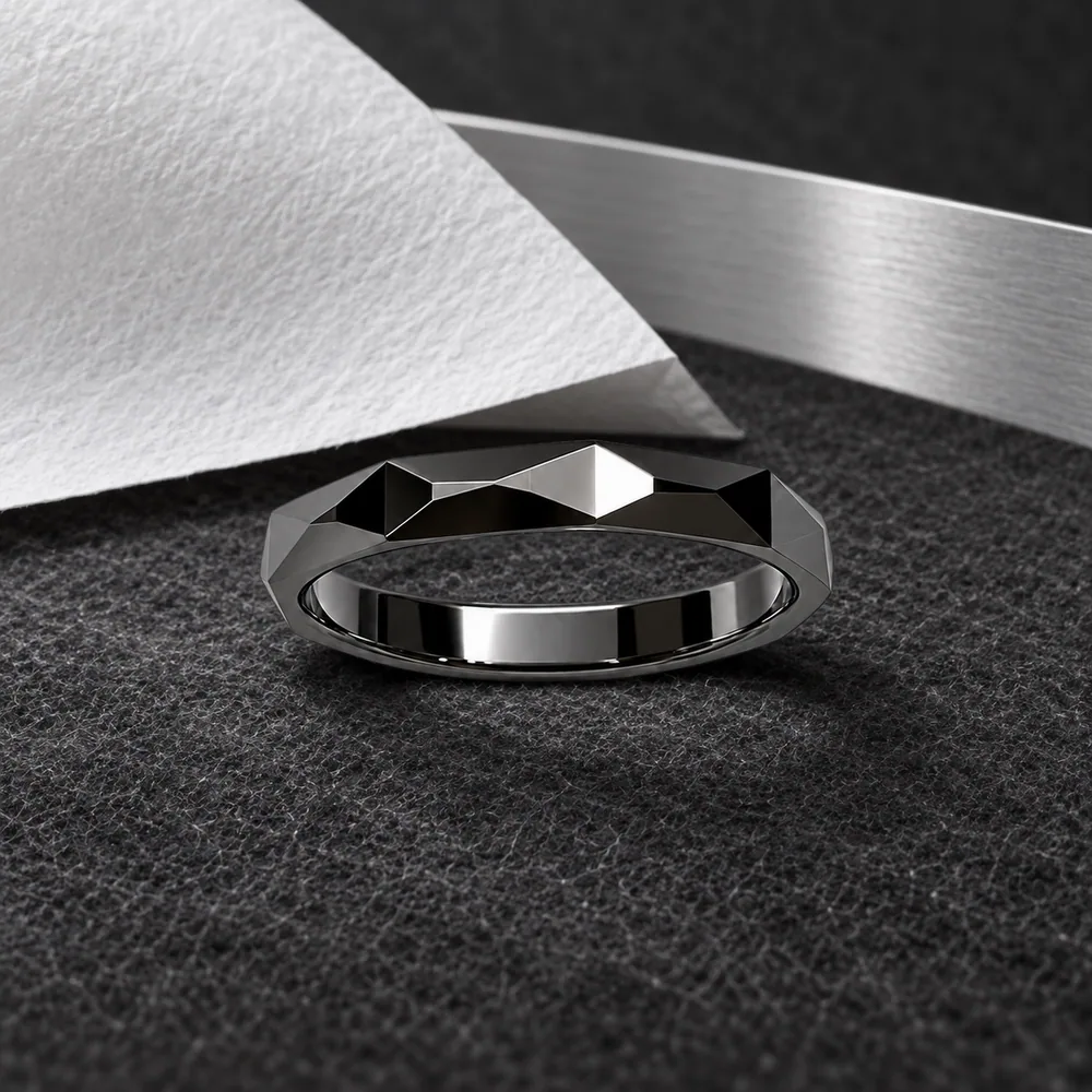 Tungsten Band · Silver